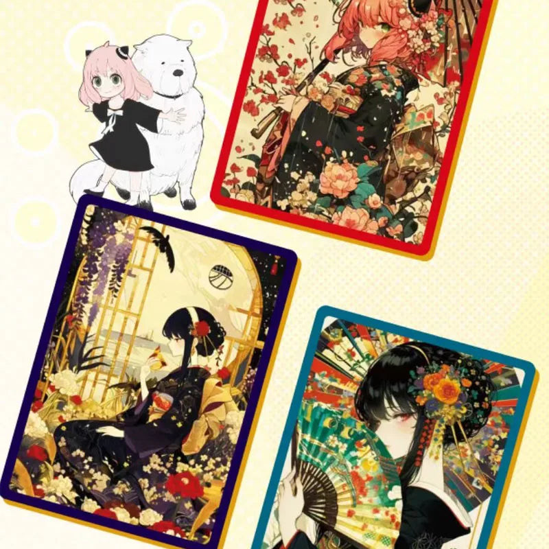 Wholesales SPY FAMILY Collection Cards Booster Box WIT STUDIO Cute Ania Rare Anime Girls Trading Cards
