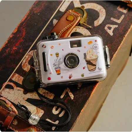 FOTO Film Camera Retro 135 Multiple Ins Film Point and Shoot Camera Waterproof Lomo Camera Kodak Film Fujifilm Kodak Don't Have