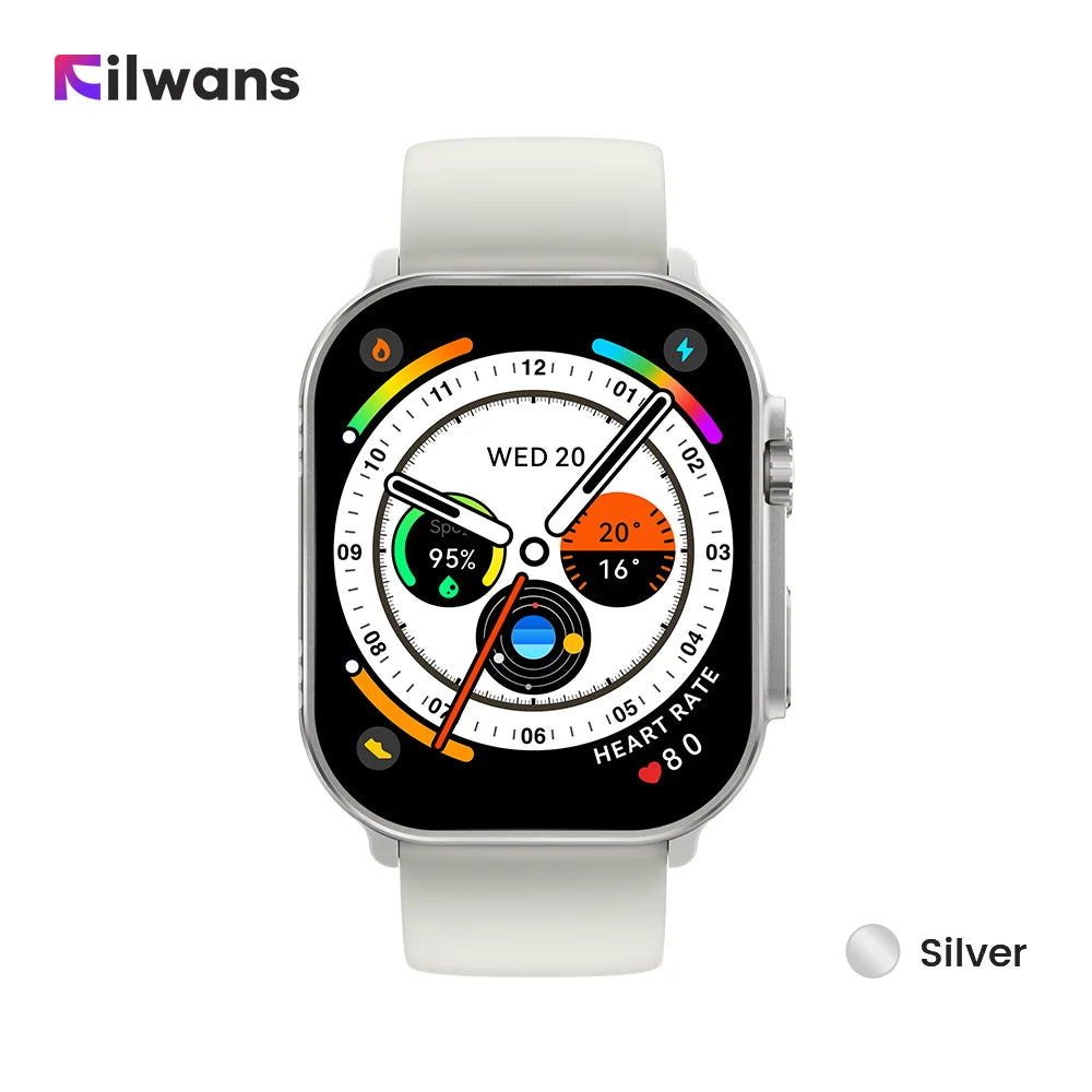 Filwans GTS Smart Watch 2024 Men Women IP68 Waterproof Swimming Sports Health Smartwatch AMOLED Display Watches Bluetooth Call