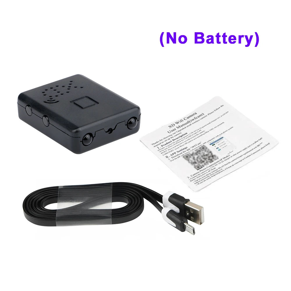XD Mini Camera HD 1080P Home Security Camcorder Night Vision Micro Video Voice Recorder Wireless Ultra small Cam