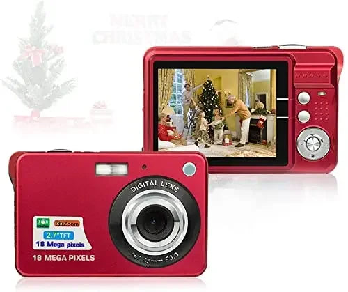 HD Mini Digital Camera18mp 2.7 Inch Point and Shoot for Kids Students Beginners-Birthday Xmas Gifts Cheap Camera Video Camera