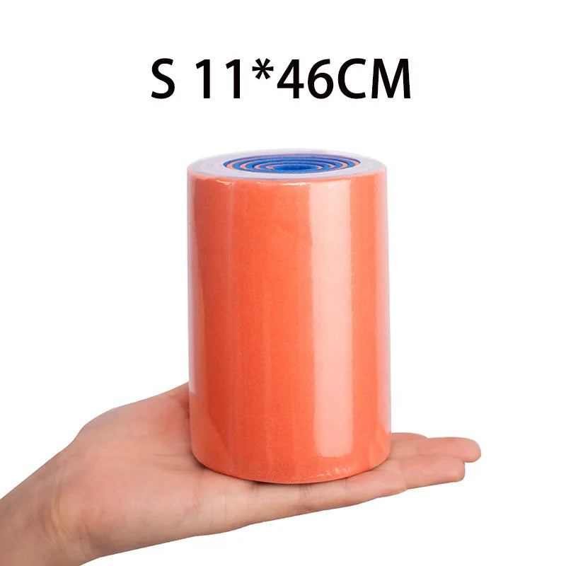 Washable Polymer First Aid Splint Roll Kit Waterproof Medical Emergency Fracture Fixed Bandage for Neck Leg Arm Braces Health