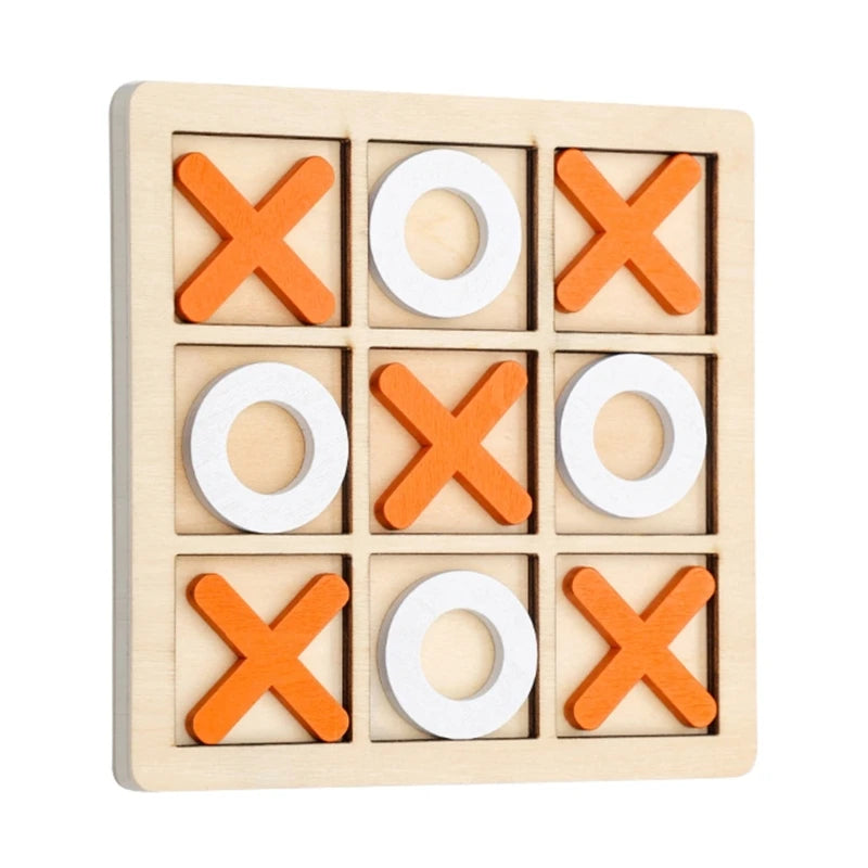 Tic-Tac-Toe Table Game Chess Board Game Party Game Set Kids Training