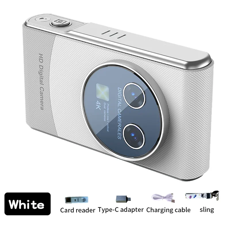 4K HD Digital Camera for Children 18x Autofocus Point & Shoot Camcorder Cameras Vlogging Video Camera for Beginner Photography