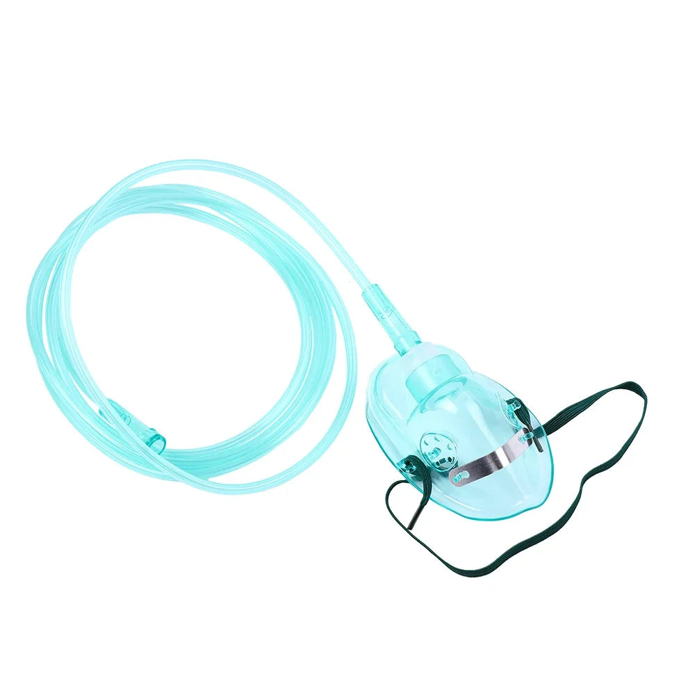 Low Price S M L Xl Ce Iso Certified Disposable Medical Surgical Pvc Oxygen Face Mask With Tubing
