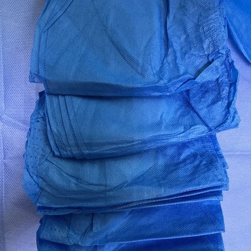 20Pcs Disposable Dustproof Hair Medical Dome Strip Cap Doctor Non-Woven Surgical Cap Dust-Proof Workshop Work Hood