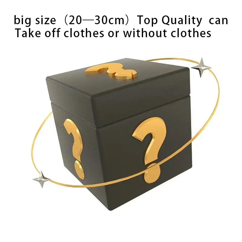 BANDAI Anime Character Luck Explosion Mysterious Box Character Blind Box PVC Aciton Sexy Girl Character Anime Homestay Gift Gift