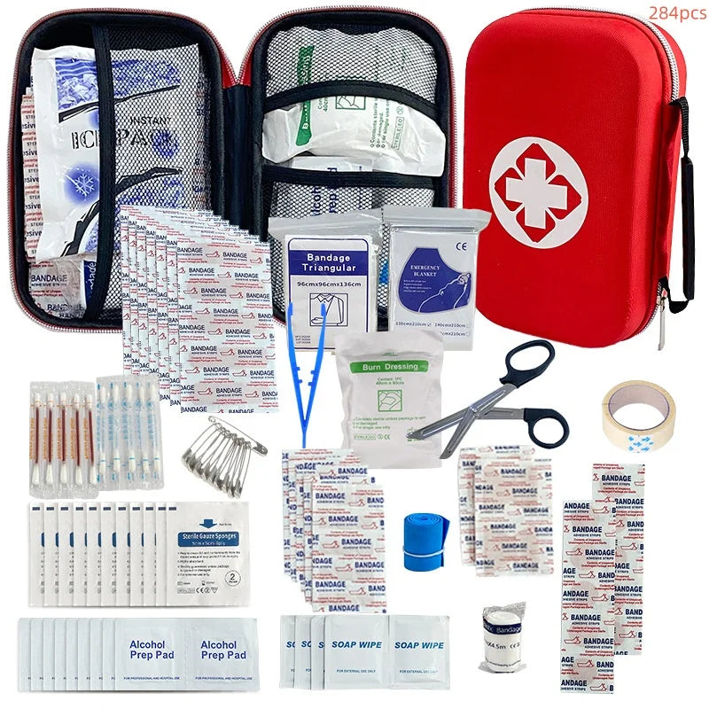 First Aid Kit, Multi-purpose Emergency Medical Portable Medical Bag, Outdoor Multi-functional First Aid Bag Home Emergency Bag