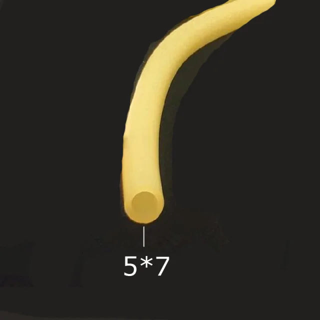 Natural Latex Rubber Tubing Tube Rubber Hose Hospital Surgical Tube for Slingshot/Catapult/ OD Speargun / Outdoor Hunting