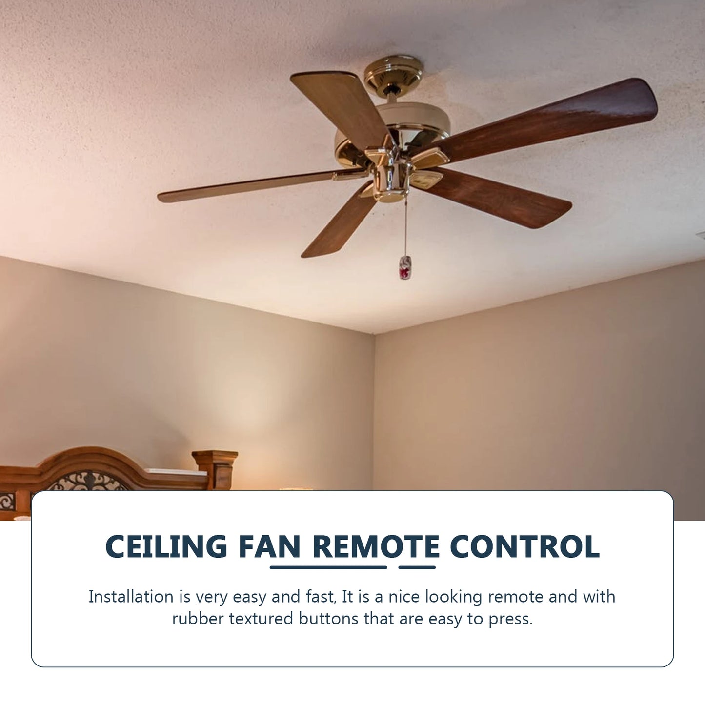 1pc Fan Lamp Controller Universal Ceiling Fan Remote Control Kit Wireless Intelligent Timing Controller Without