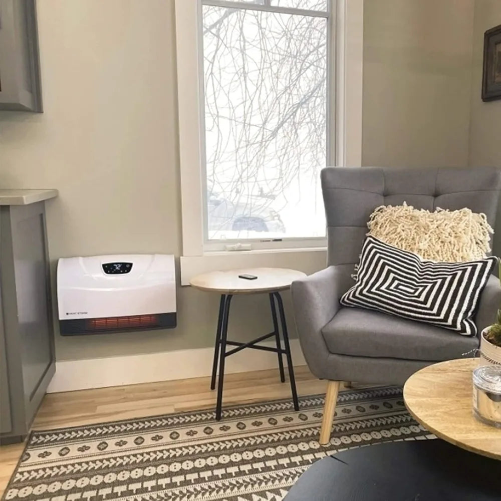 Intelligent Remote Control Hot Air Blower Infrared Heater Low Consumption Electric Heater Wifi Wall Mounted Electric Heating Pad