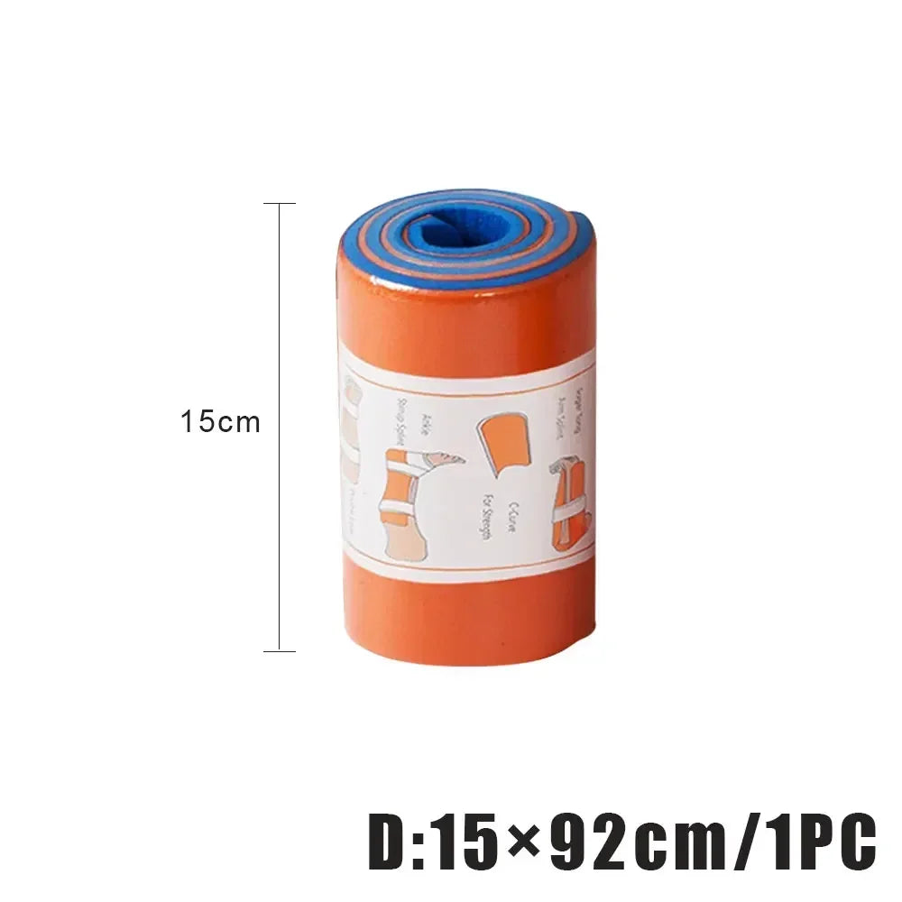 Medical Survival Rolling Splint Bandage Roll Pets Emergency First Aid Fracture Splint Leg Wrist Fixed Fracture Rescue Protection