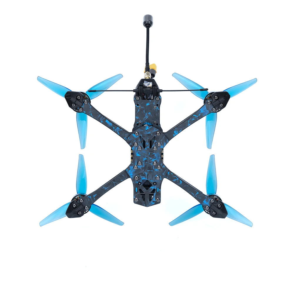 Axisflying Manta5 SE FPV Drone Kit Squashed-X Frame AE227-1960KV Motor with GPS for Cinematic Freestyle Long Range Drone