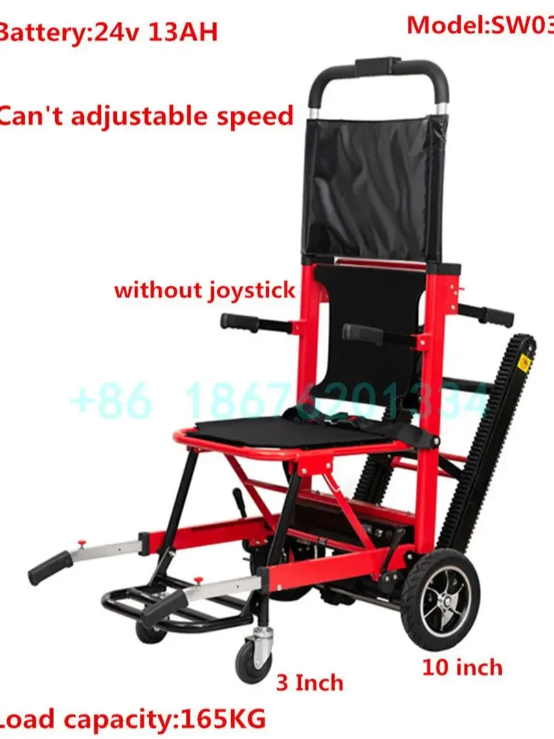 Hot Sale Home Care Patient Up And Down Electric Stair Climbing Power Electric Wheelchair For Elderly