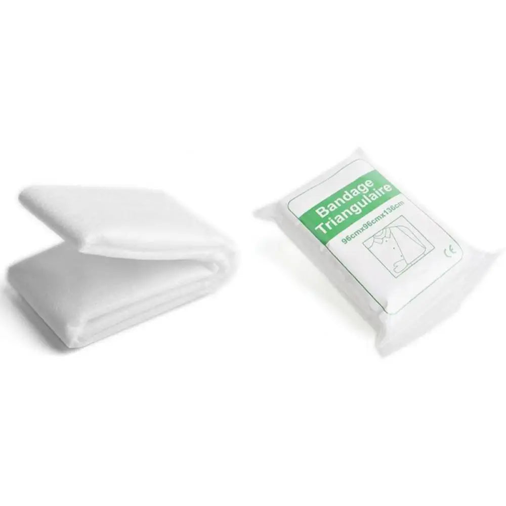 Medical-Burn Dressing Triangular Bandage Wrap Emergency Wound Care First Aid Kit Splint Lashing Head Hand Bandage Survival Gear