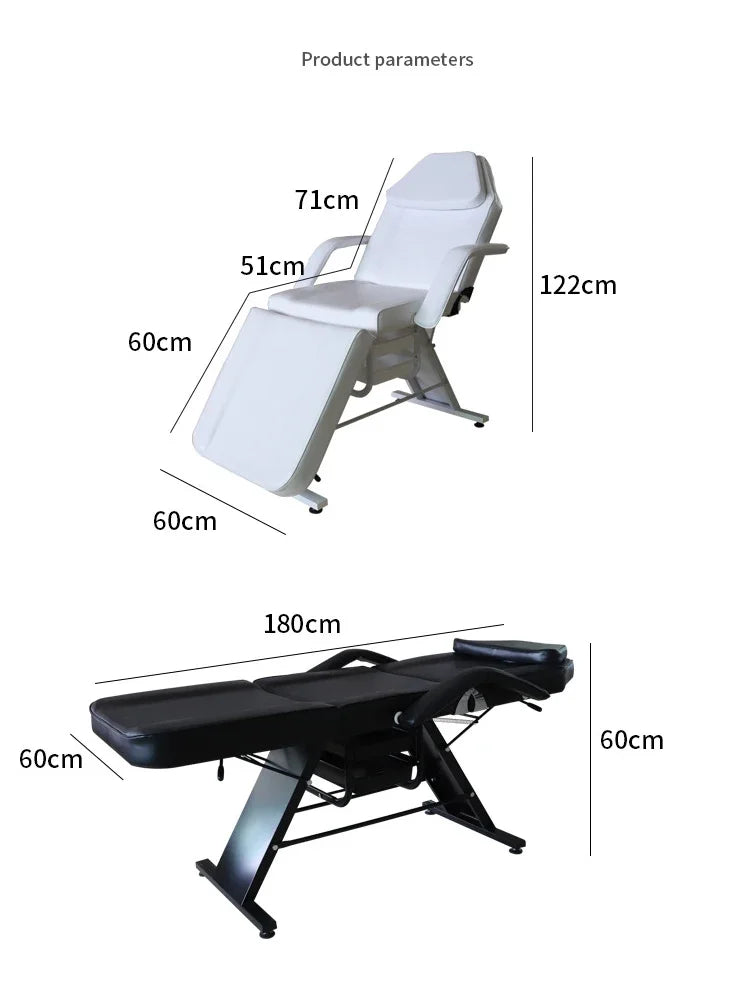 Facial Beauty Salon Bed Medical Spa Massage Treatment Table Podiatry Chair Aesthetic Tattoo Bed