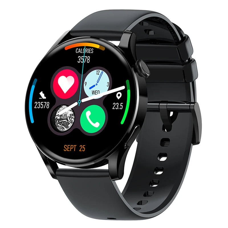2024 Smart Watch For Xiaomi Huawei Android IOS Waterproof Smartwatch Men Blood Pressure Monitor Watch Sport Heart Rate Bracelet