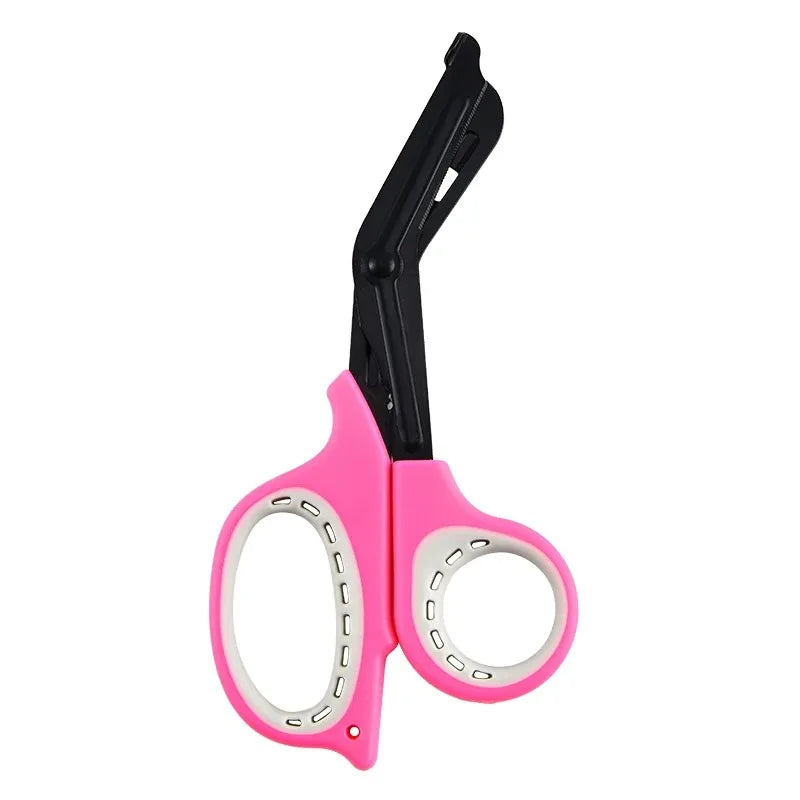 Medical Scissors Bandage Scissors Trauma Shears for Nurses, 7.5" Fluoride Coated Non-stick Blades Nursing EMT Students First Aid