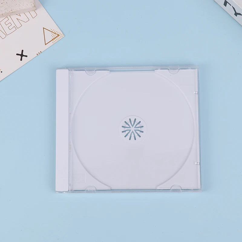 CD Storage Case Transparent Stand Acrylic Holders For CDs DVD Storage Holder Tool
