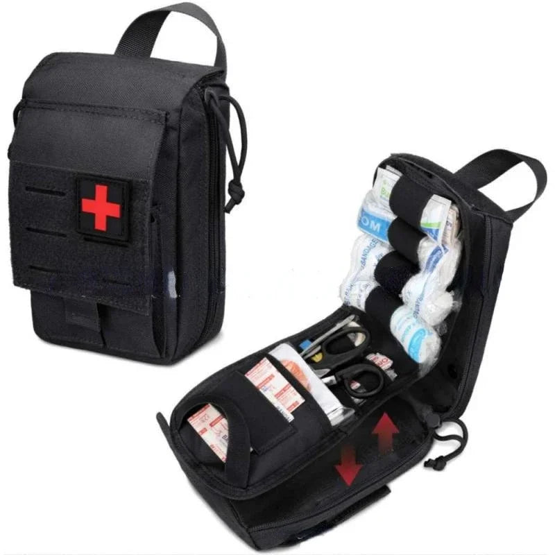 Tactical Waist Bag Military EMT Quick Release First Aid Kit Medical Camping Hunting Accessories EDC Pack Outdoor Survival