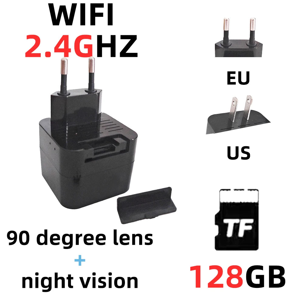 4K night vision HD network camera supports WiFi, suitable for home security indoor surveillance video Webcam motion detection