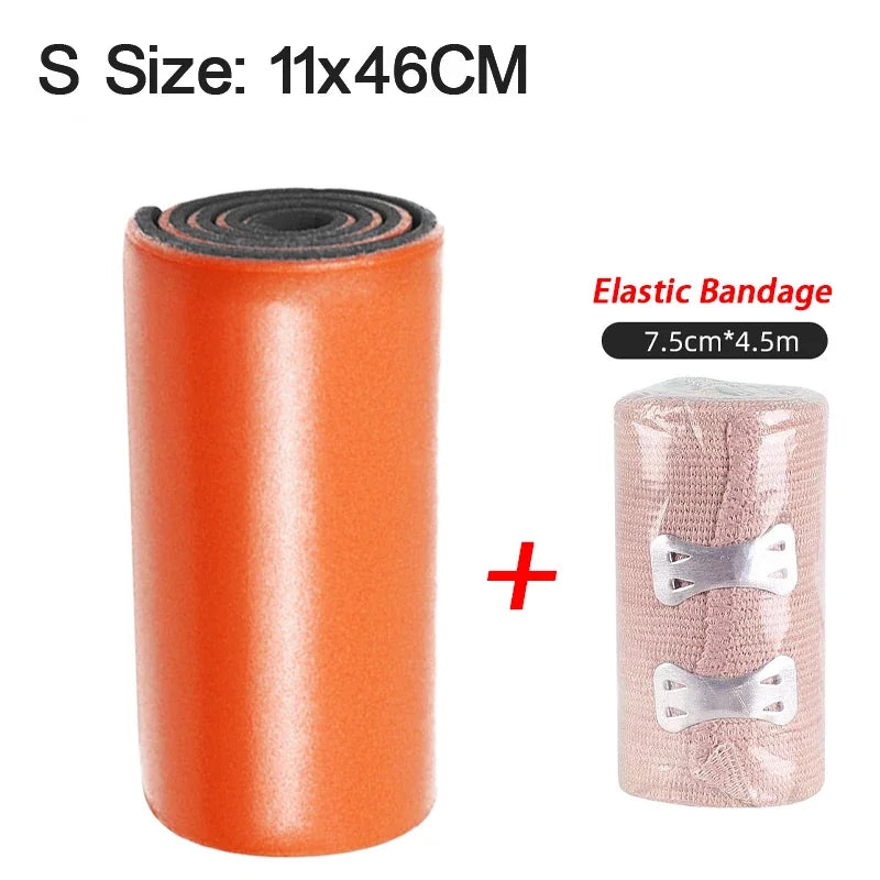 Medical Survival Rolling Splint Bandage Roll Pets Leg Wrist Fixed Fracture Rescue Protection Emergency First Aid Fracture Splin