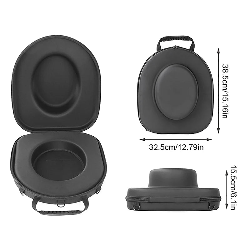 1Pc Hat Case Carrying Bag EVA Durable Cowboy Hat Storage Box Hat Holder Travel Bag Felt Hat Box For Hat Closet Baseball Hat