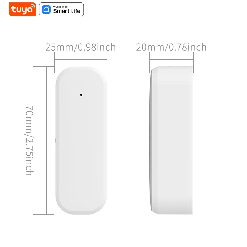 Tuya Smart WiFi Bluetooth Temperature And Humidity Sensor Indoor Thermometer Hygrometer Monitoring Works With Alexa Google Home