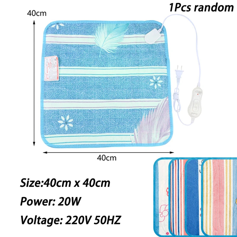 20W 220V Pet Dog Cat Waterproof Electric Heating Pad Body Winter Warmer Mat Bed Blanket Animals Bed Heater Pets Accessories