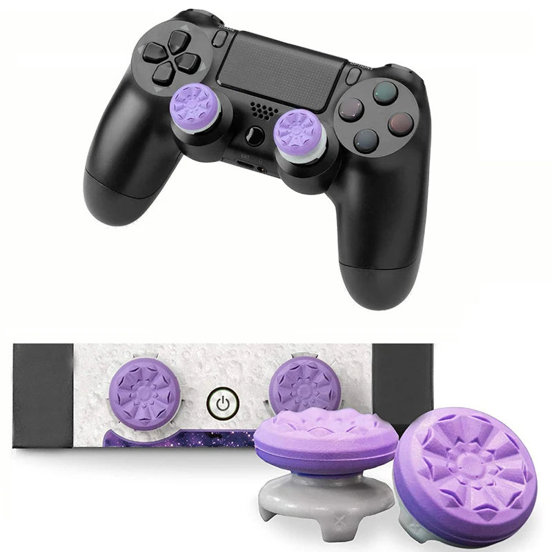 Thumb Grips For Sony PS5 PS4 Controller Fps Thumbstick Joystick Extender Cover For Playstation 4 Gamepad Caps Gaming Accessories