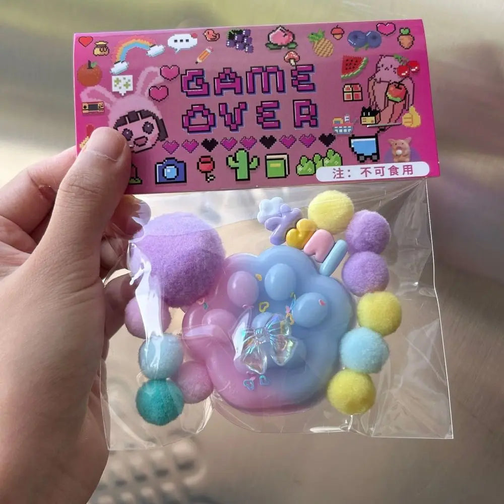 Cute Cat Cartoon Bear Squeeze Toys Sensory Toy TPR Pinch Decompression Toy Fidget Toy Lamb Cartoon Fidget Toy Kid