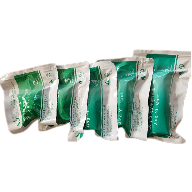 1Roll Polymer Splint Fracture Plaster Bandage POP Bandage First Aid Kit Medical Fiberglass Polyester Orthopedic Casting Tape