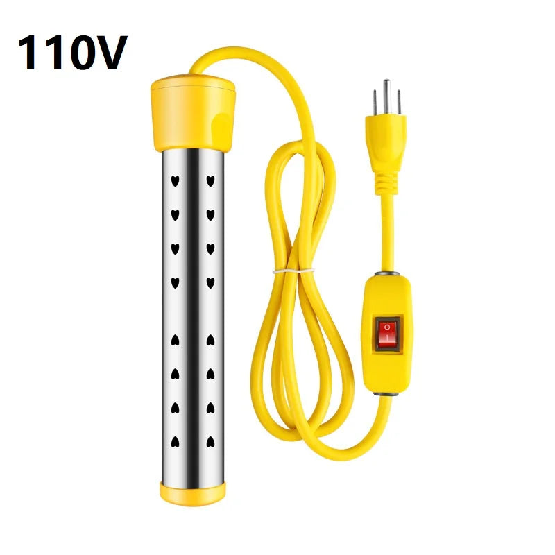 110V 220V Electric Water Heater Portable Water Boiling Rod Heating Machine Fast Heating