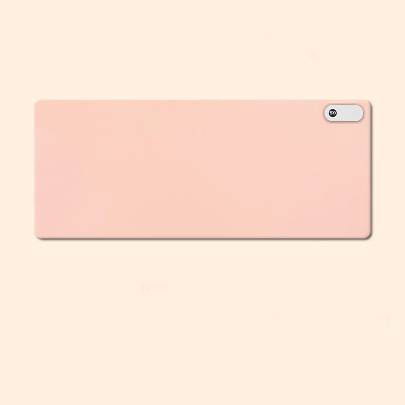 Intelligent Heated Electric Heating Pad Office Desktop Digital Display Heating Pad Warming Table Waterproof Mat Mouse Pad Winter