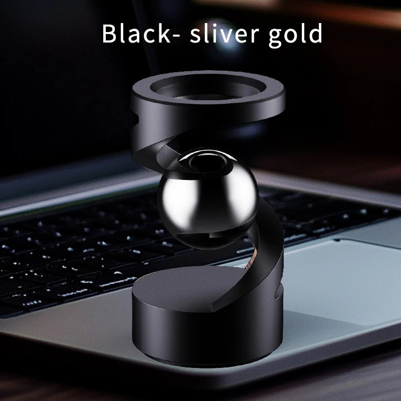 Metal magnetic levitation desktop toy anti-gravity spinning gyroscope relieve stress office decompression toy children's gift