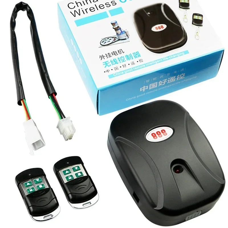 1pcs Wireless RF Switch 433Mhz Universal Remote Control Controller For The Garage Door Gate External Chain Motor Smart Home