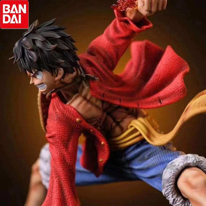 18cm One Piece Luffy Figures Monkey D. Luffy Battle Style Action Figures Anime Collection PVC Model Doll Toys Kid Birthday Gifts