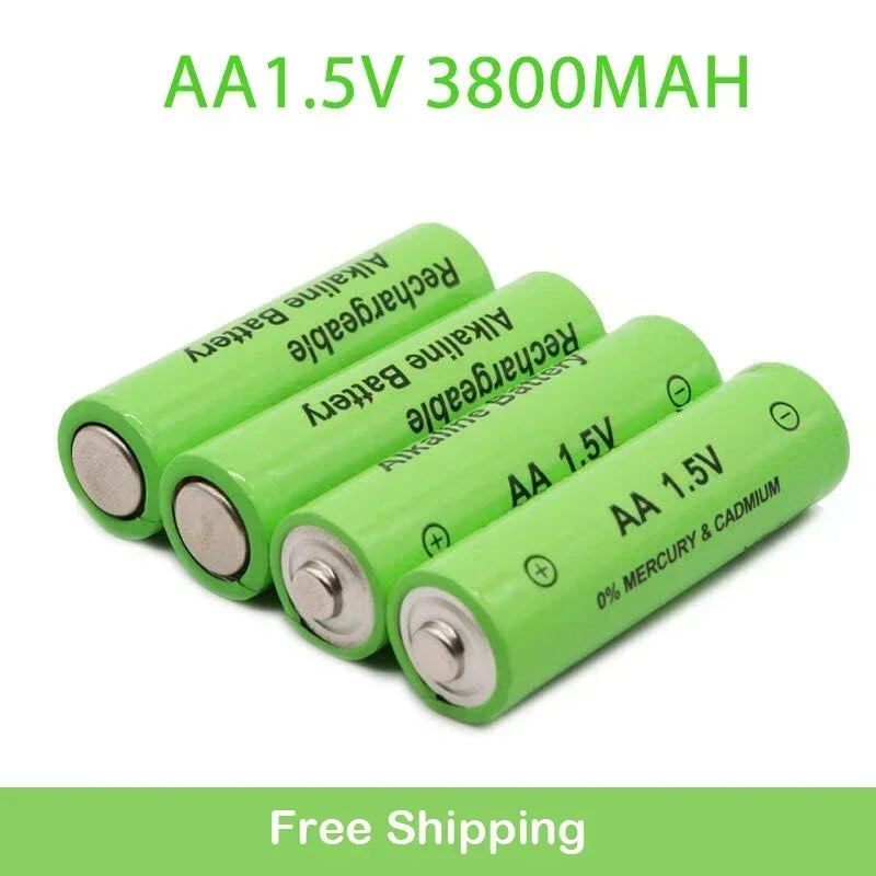 2024 New AA Battery 3000 MAh Rechargeable Battery NI-MH 1.5 V AA Battery for Clocks, Mice, Computers, Toys So on Toys