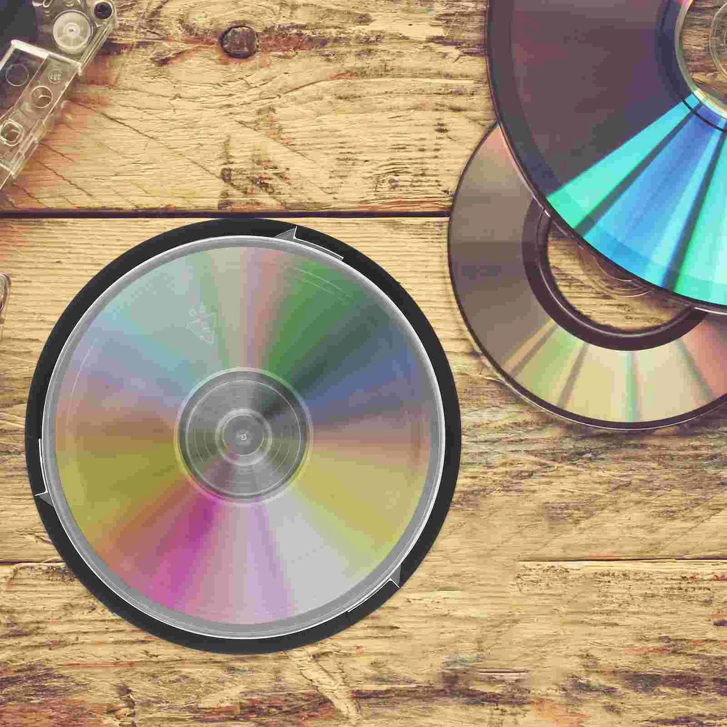 Household Cd Packing Box Cd Carrier Plastic Cd Box Dvd Carrying Case Dvd Container cd storage box dvd storage box