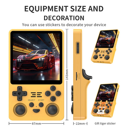 NEW POWKIDDY RGB20SX Handheld Game Console 720*720 4 Inch IPS Screen Built-in WIFI Retro Gaming Opending Linux Children's Gifts