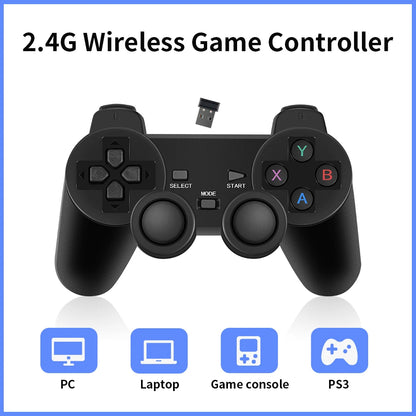 Gamepad for pc 2.4G Wireless Controller for PS2 Mobile Game Joystick For PC/Android TV/Smart TV Box
