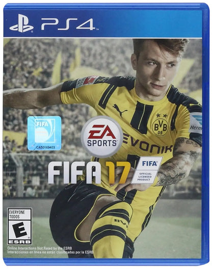 FIFA 17 PS4 For Playstation 4 Disk Version Video Game control Gaming station Console Gamepad command Gameplay