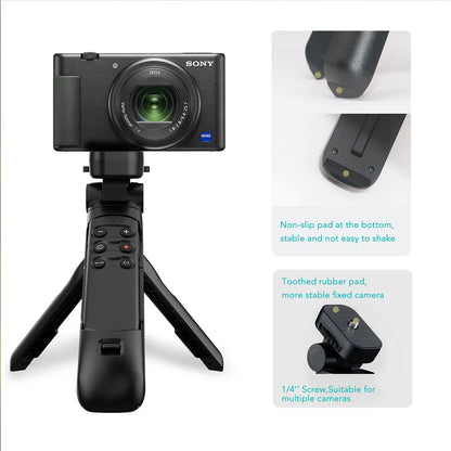 Replace Sony GP-VPT2BT Wireless Remote Camera Shooting Grip Vlogging Tripod Selfie Stick for Sony a6700 a7IV a7RV ZV-1II ZV-1f