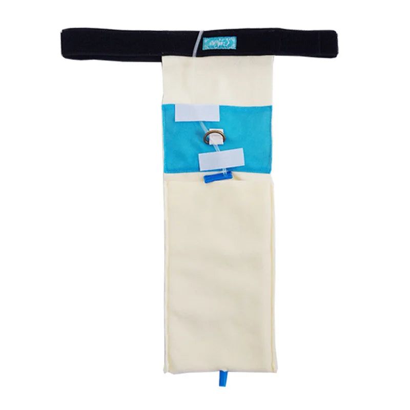 Cotton Urine Bag Invisible Belt-Type Urethrostomy Bile Drainage Adjustable Waist Detachable For Elder Care