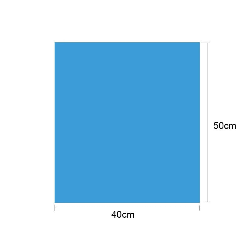 50pcs Disposable Surgical Drapes Hole Cover Non-woven Sterile Hole Sheet Blue Surgical Towel Individually Package