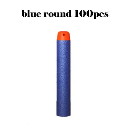 Refill Darts Bullets for Nerf N-strike Elite Series Blasters Children Toy Gun Blue Soft Bullet Foam Guns Accessories Fake Gun