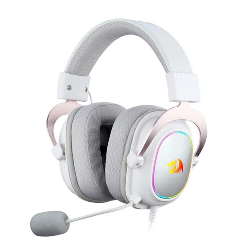 Redragon H510-RGB Zeus X Gaming Headphone Microphone Noise Cancelling 7.1 USB Surround Computer Headset Earphones EQ Controller