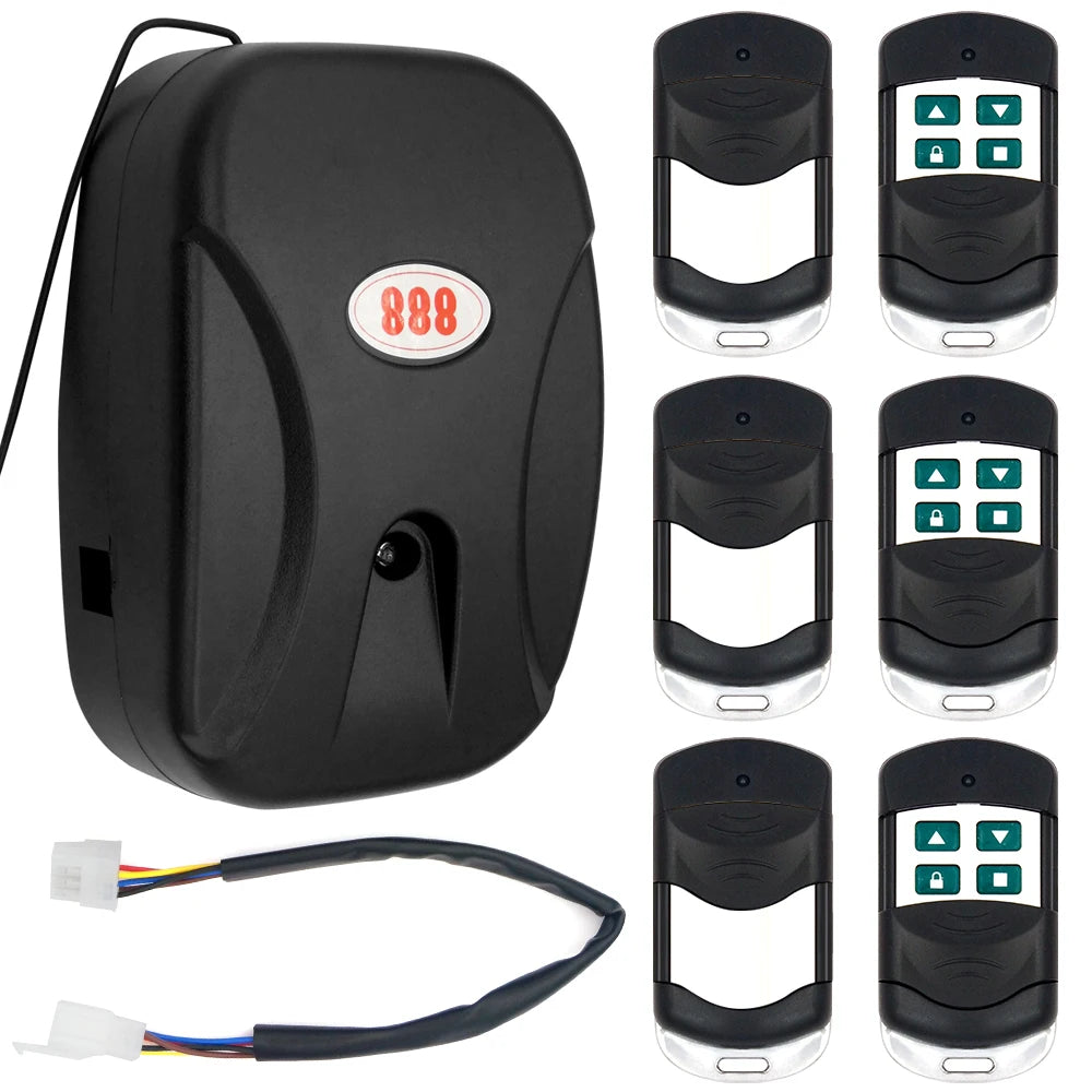 433Mhz Universal Remote Control Switch Mini RF Controller For The Garage Door Gate External Chain Motor Smart Home Assistant