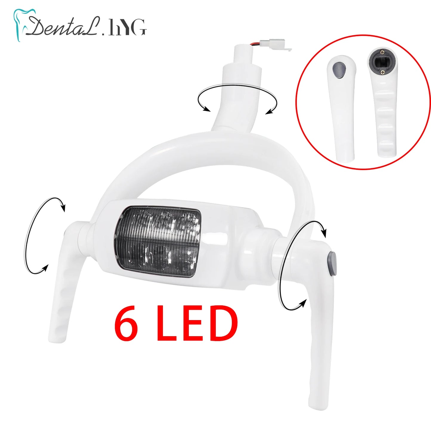 Dental Operation Lighting LED Lamp for Implant for Dental Chair Cold Light Shadowless Induction Lamp