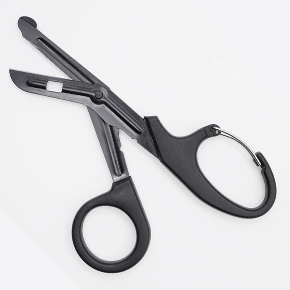 Rhino Medical Scissors Trauma Shears 18.5cm Bandage Shears Emergrncy Scissors Fluoride-Coated Stainless Steel